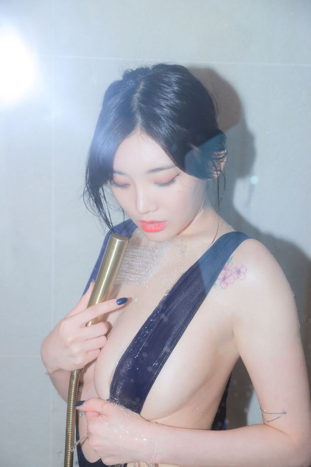 Sula 설아 &#8211; Navy Bodysuit Part2