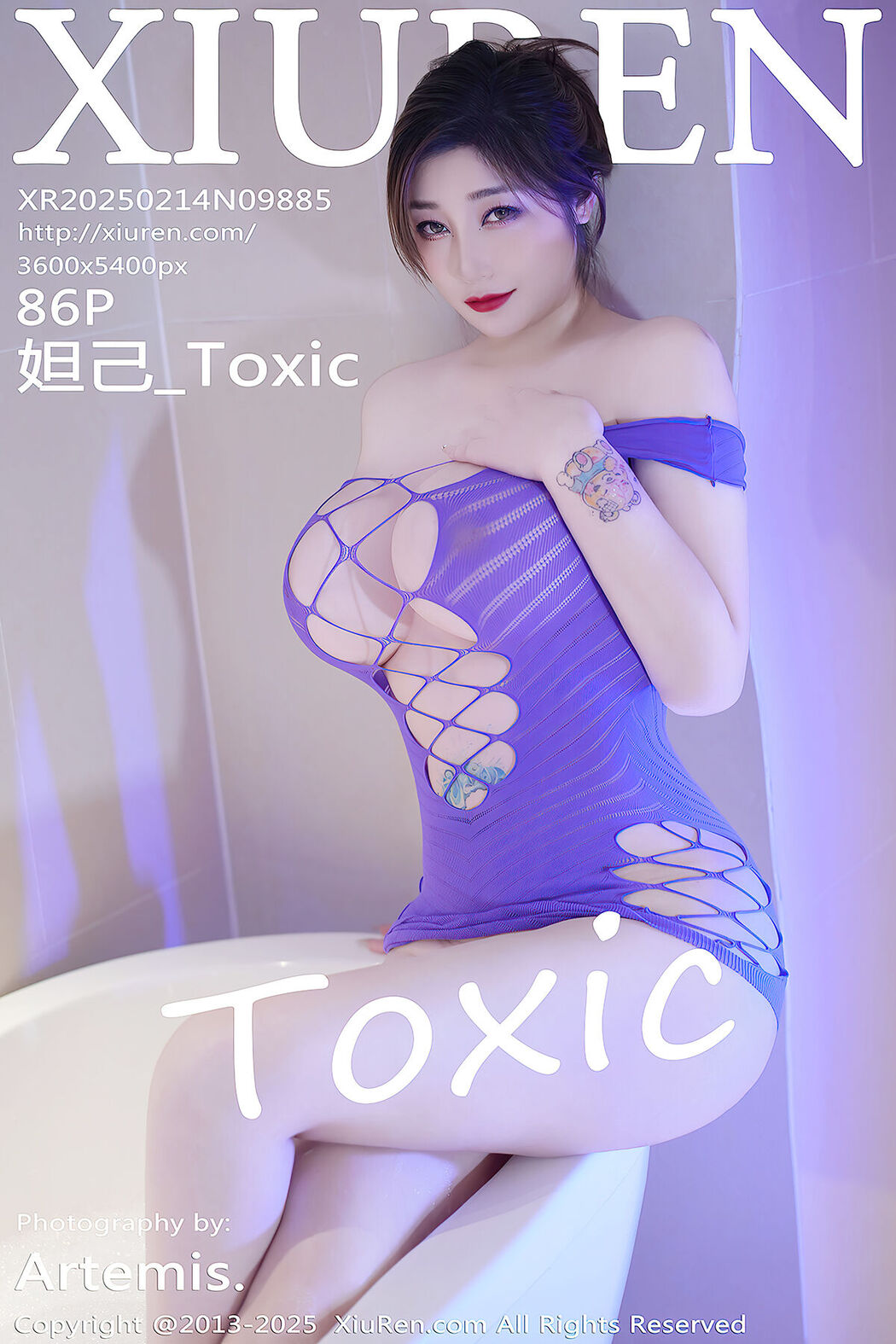 XiuRen秀人网 No.9885 Da Ji Toxic Cover Photo