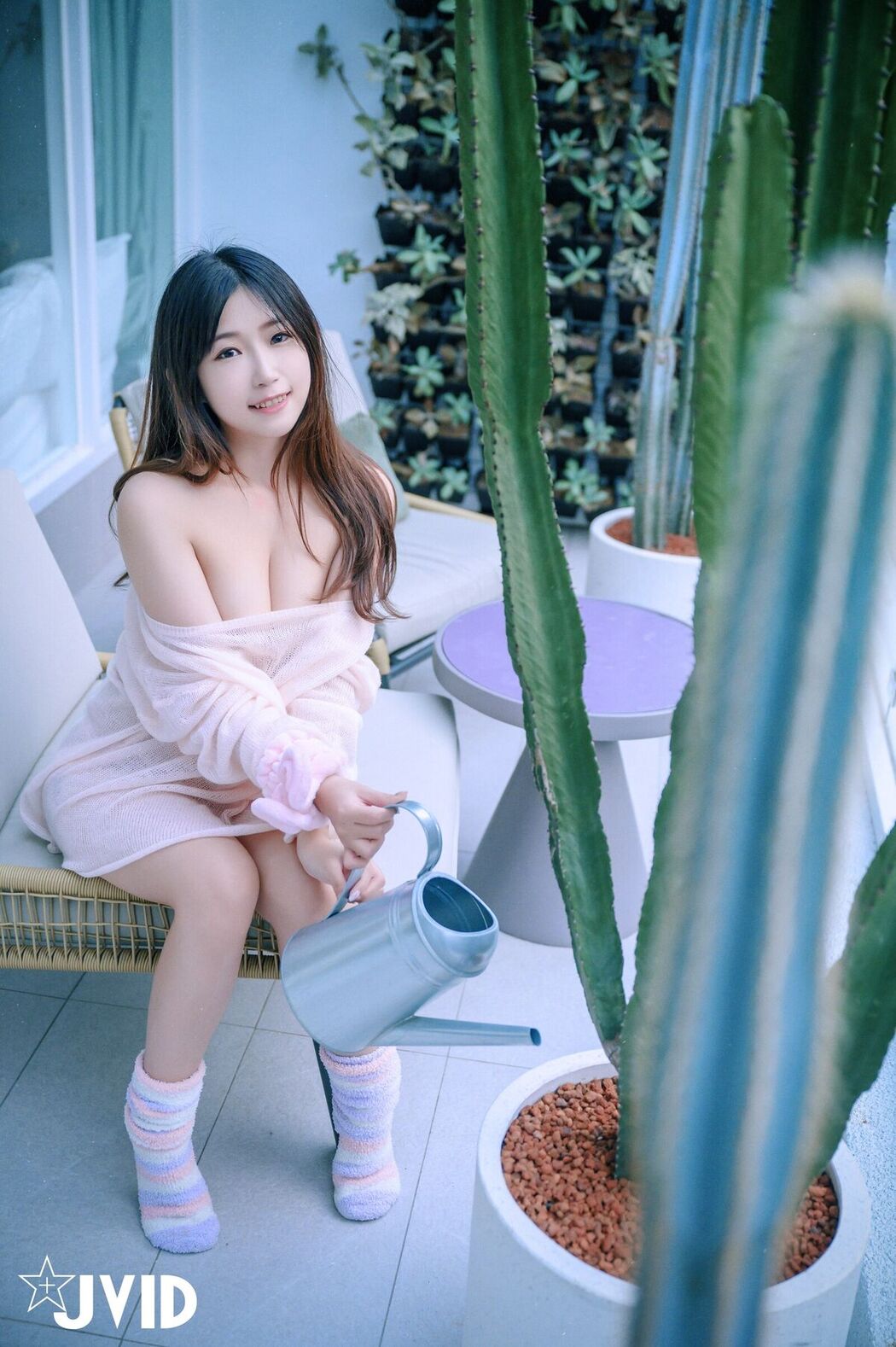 JVID Rou Bao Mini 肉包Mini – 邻家清纯可爱美少女mini肉包尺度大升级首次开腿粉嫩鲍鱼曝光稀有独家值得收藏 Part1