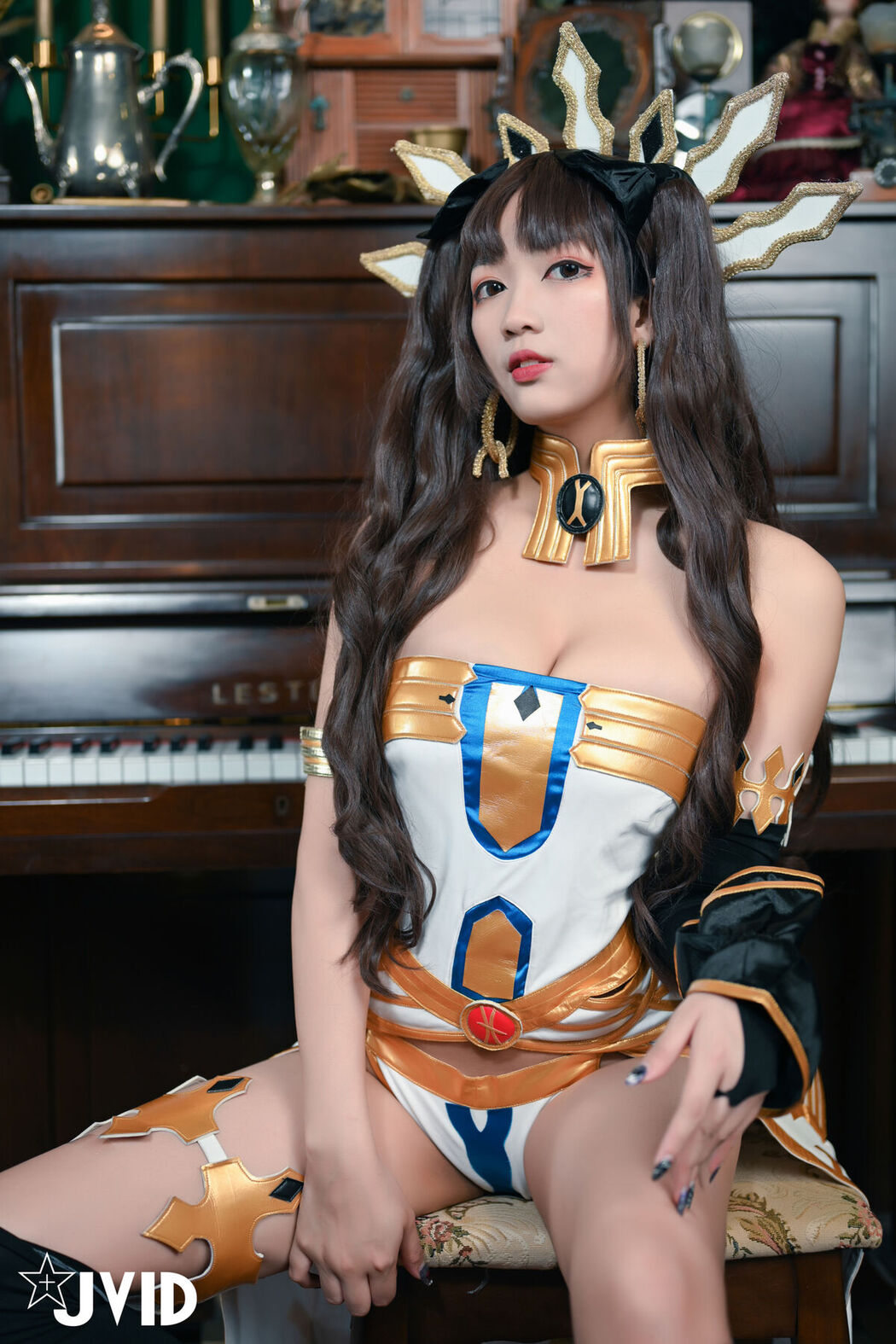 JVID Wu Zi Xin 吳紫欣 – 上空伊絲塔女神風給你完全不一樣的視覺饗宴 Part1