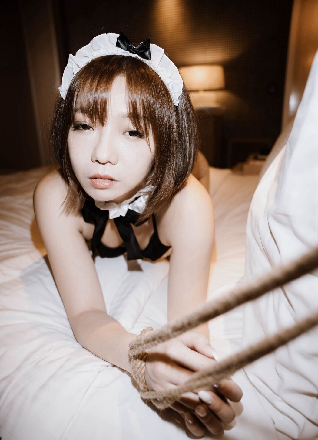 JVID Ya Jie 雅捷 – 四點全開 性玩物美尻鐘點女僕淫穴爆表 Part2