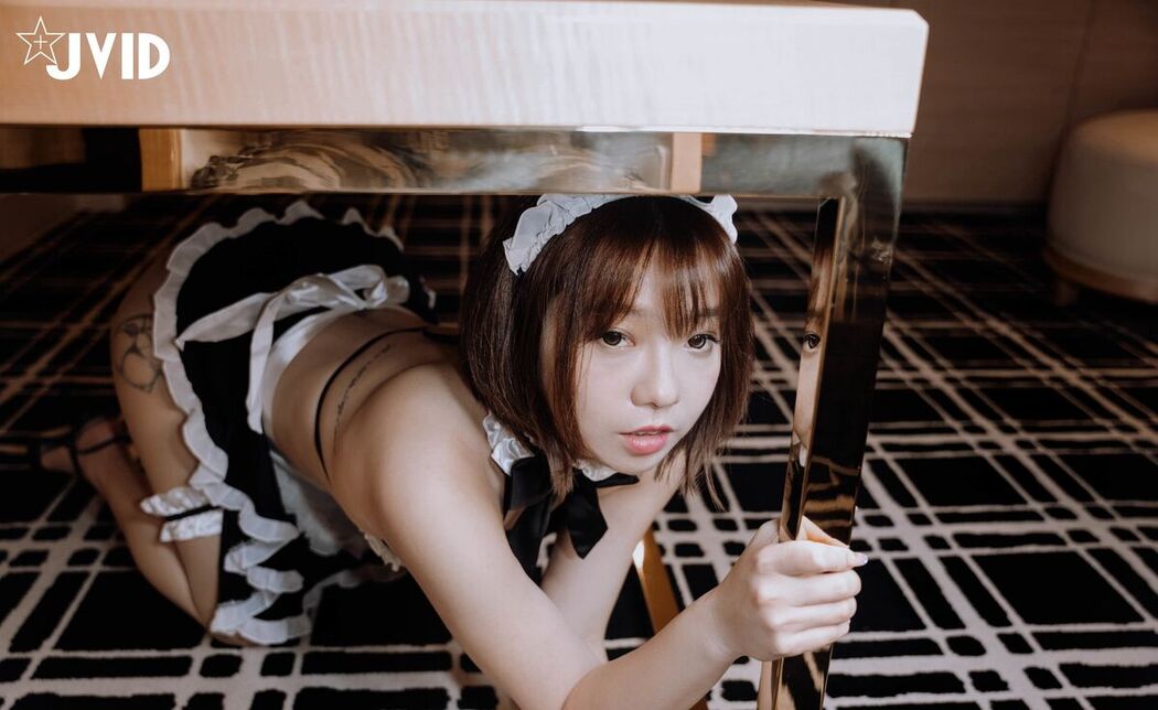 JVID Ya Jie 雅捷 – 四點全開 性玩物美尻鐘點女僕淫穴爆表 Part2