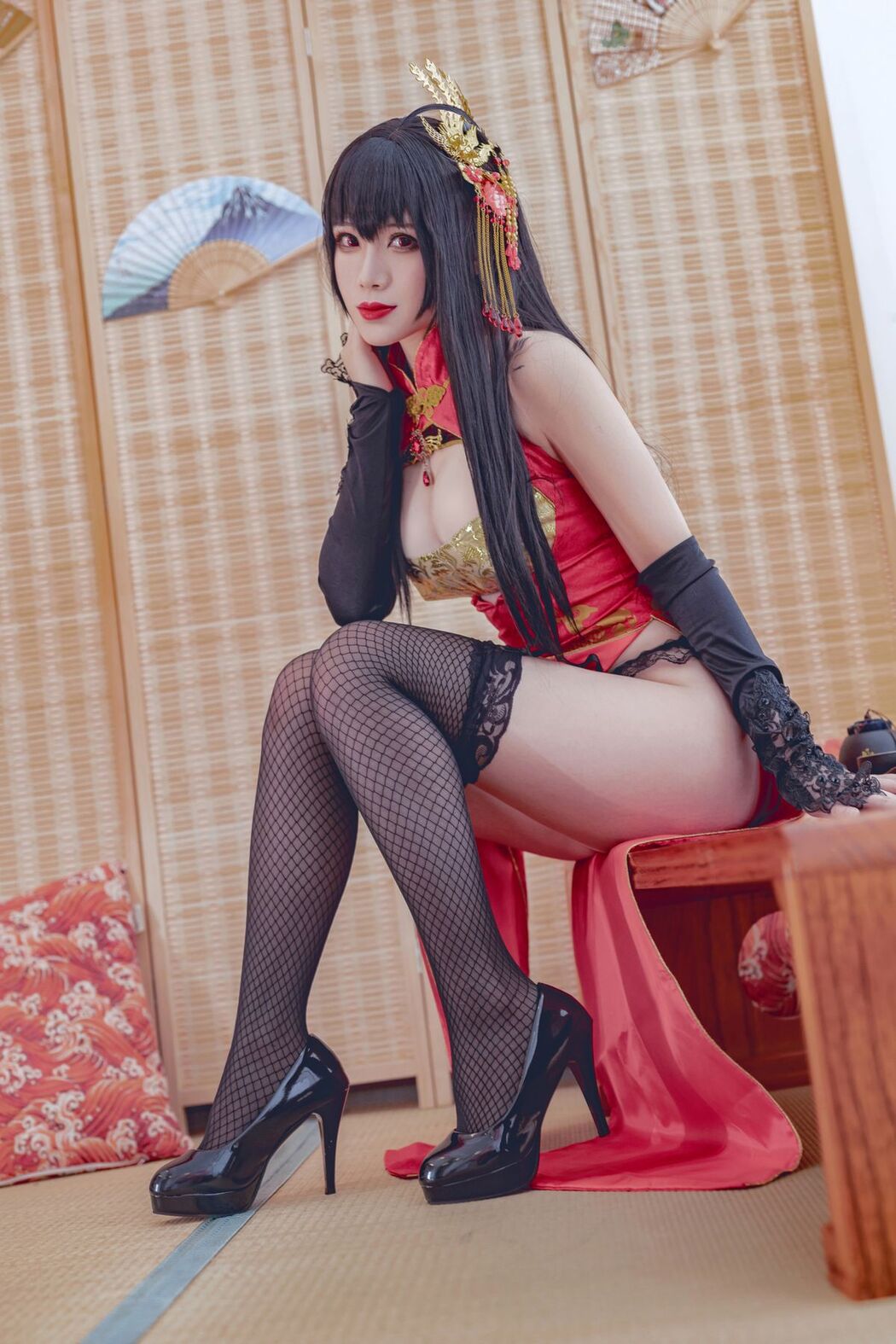 Coser@羊大真人 – 大凤凤鸣春晓 (24P)