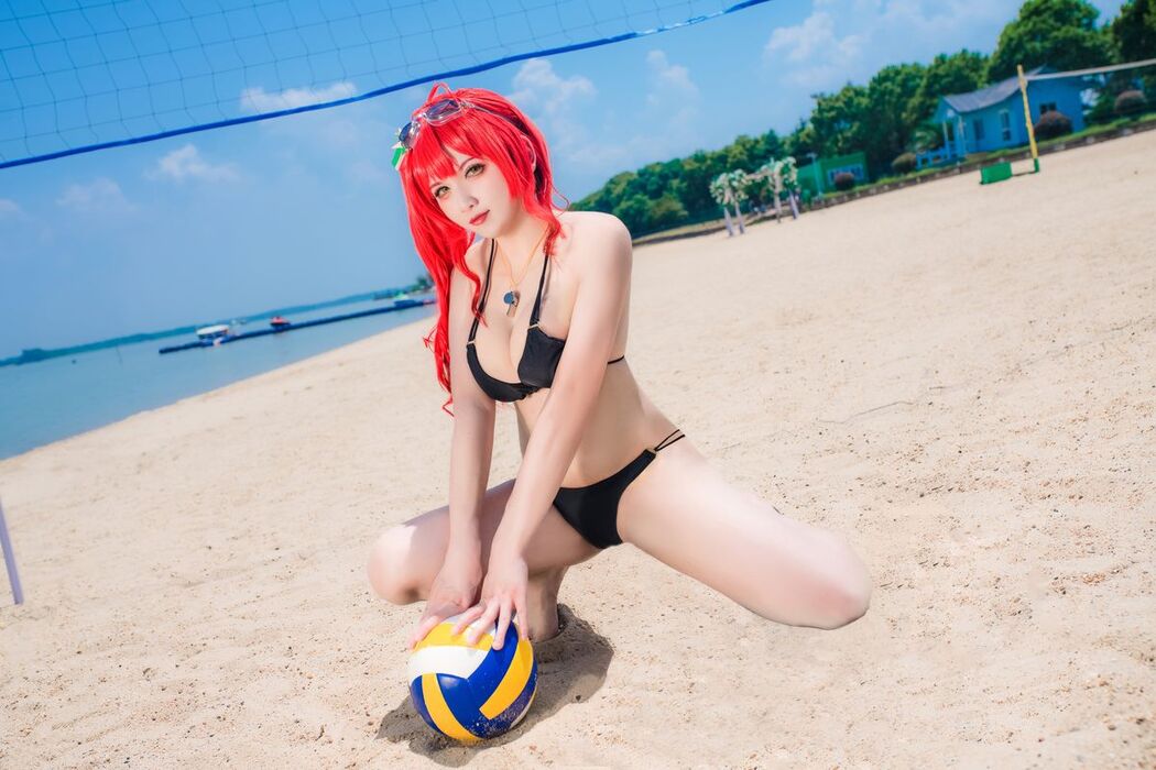 Coser@隼隼子 And 刺青Poi – 沙滩排球 (41P)