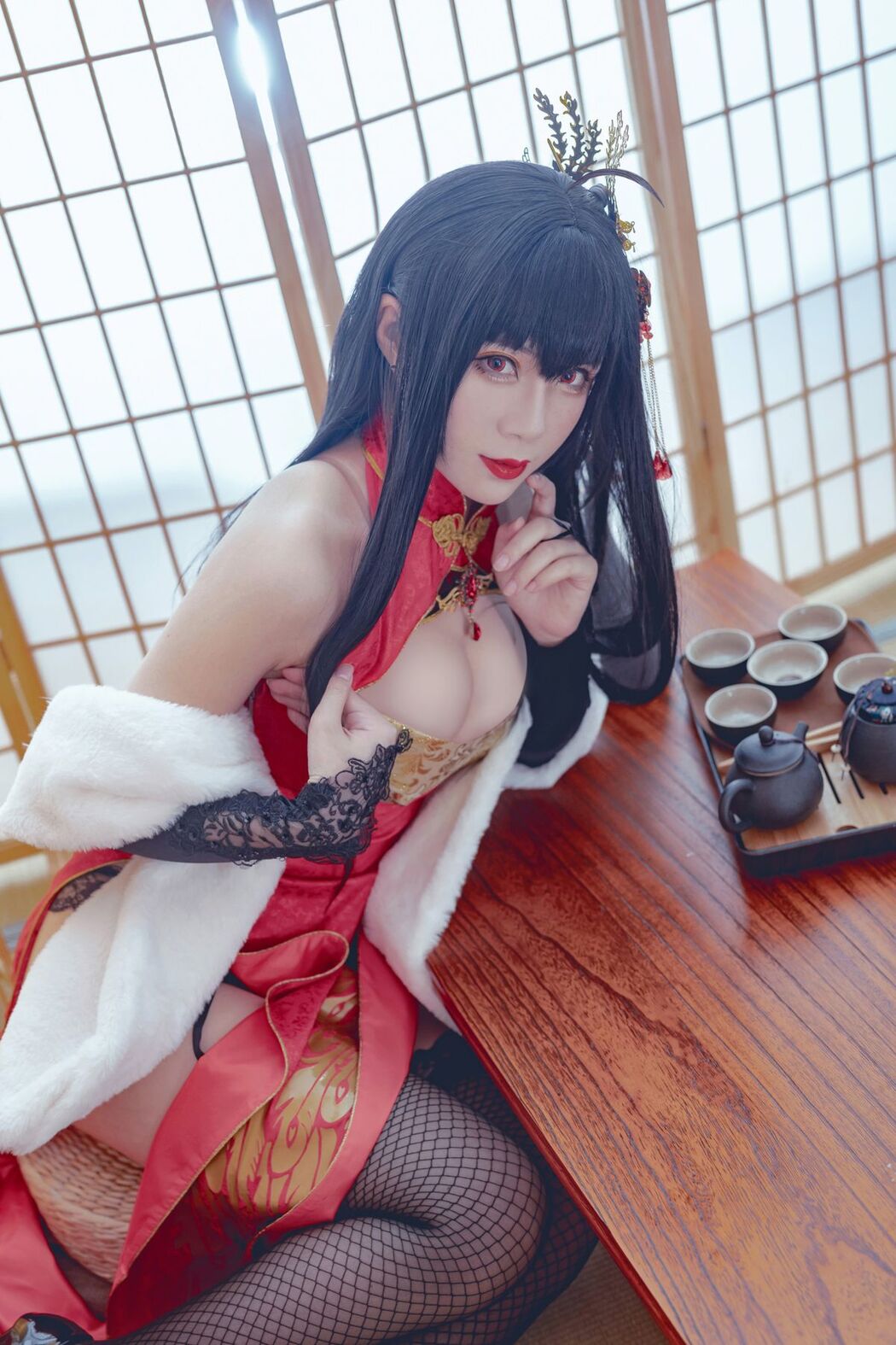 Coser@羊大真人 – 大凤凤鸣春晓 (24P)