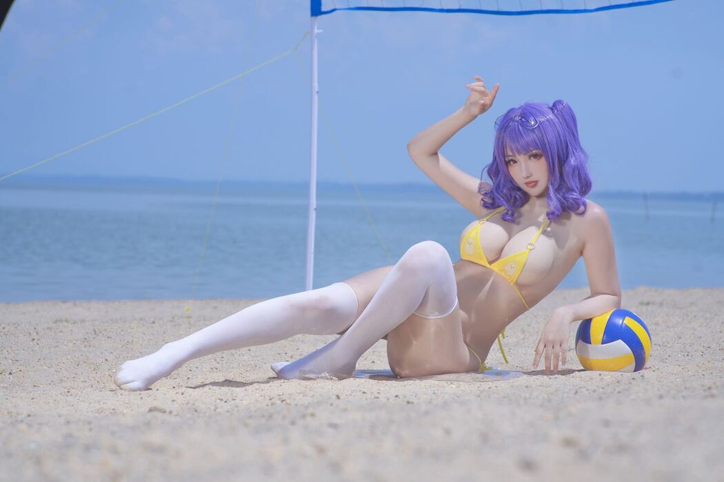 Coser@隼隼子 And 刺青Poi – 沙滩排球 (41P)