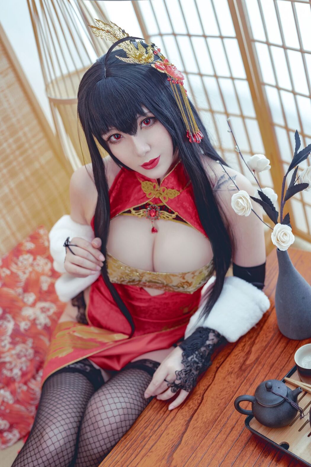 Coser@羊大真人 – 大凤凤鸣春晓 (24P)
