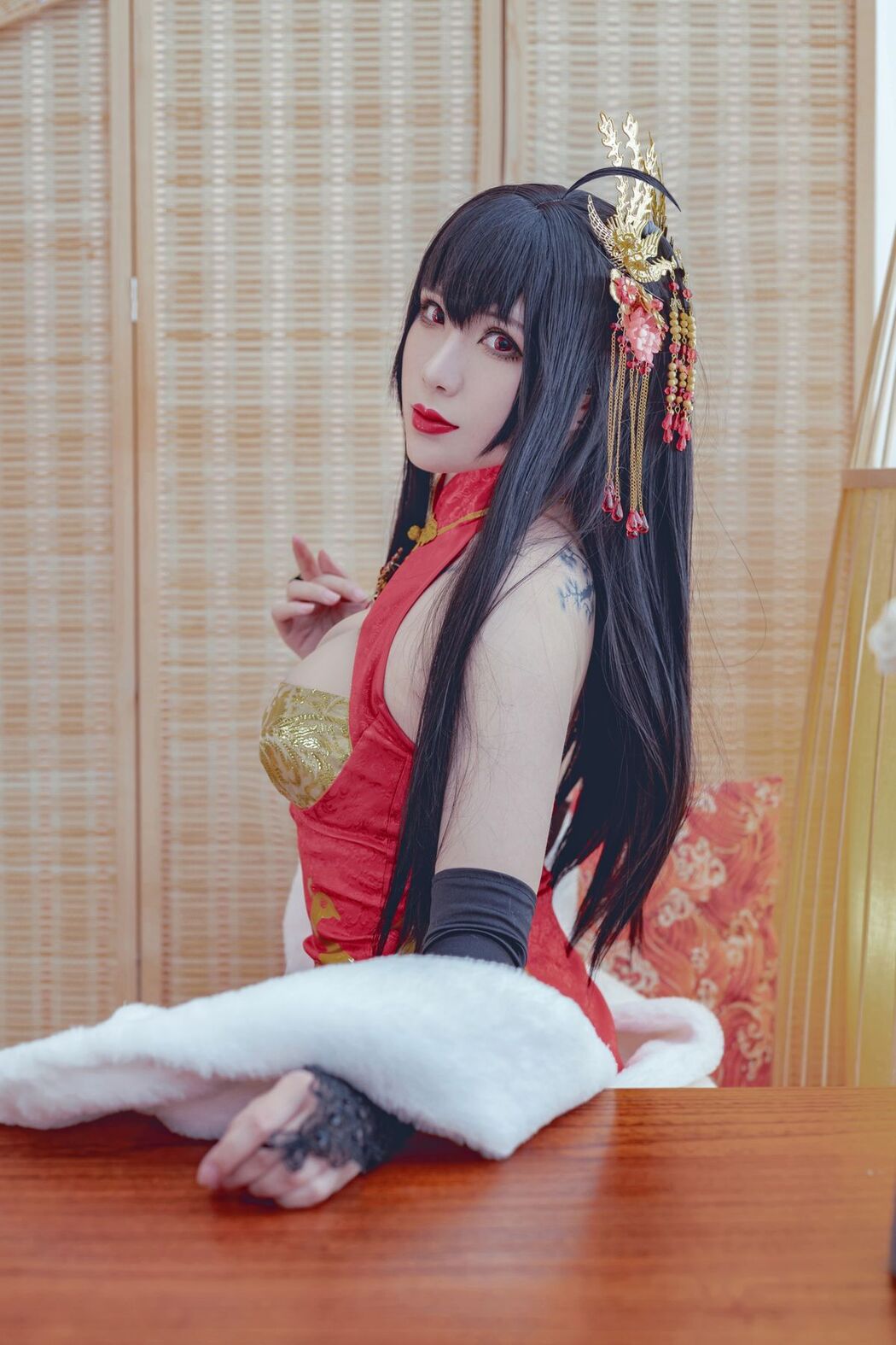 Coser@羊大真人 – 大凤凤鸣春晓 (24P)