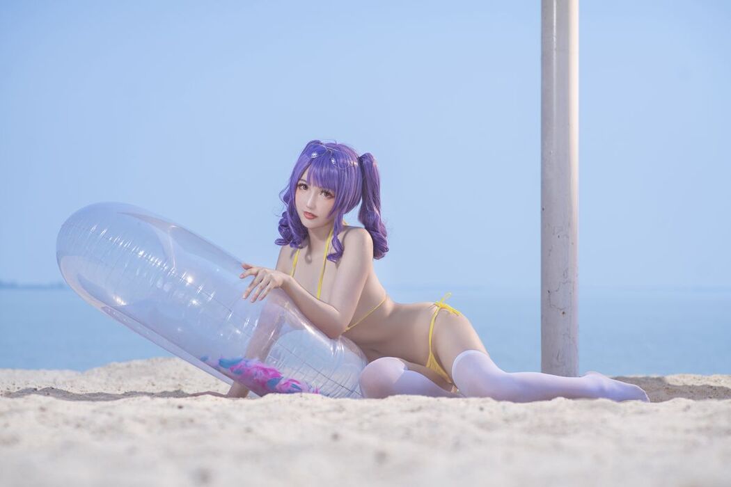 Coser@隼隼子 And 刺青Poi – 沙滩排球 (41P)