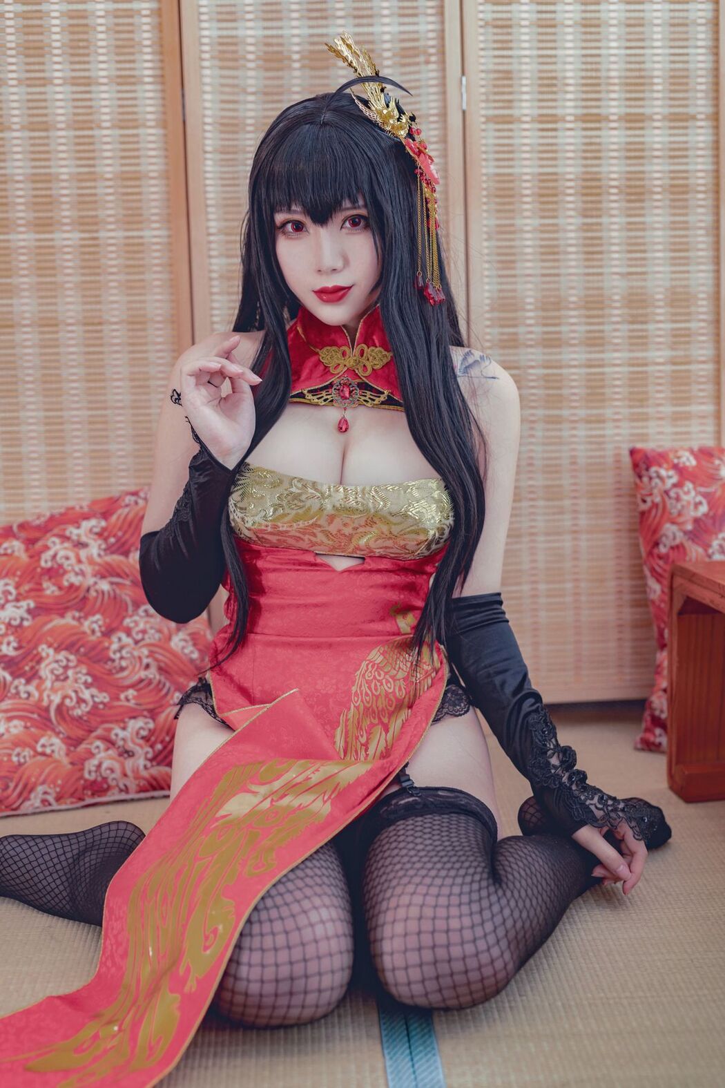 Coser@羊大真人 – 大凤凤鸣春晓 (24P)