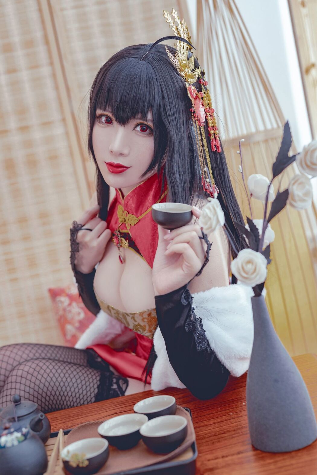 Coser@羊大真人 – 大凤凤鸣春晓 (24P)