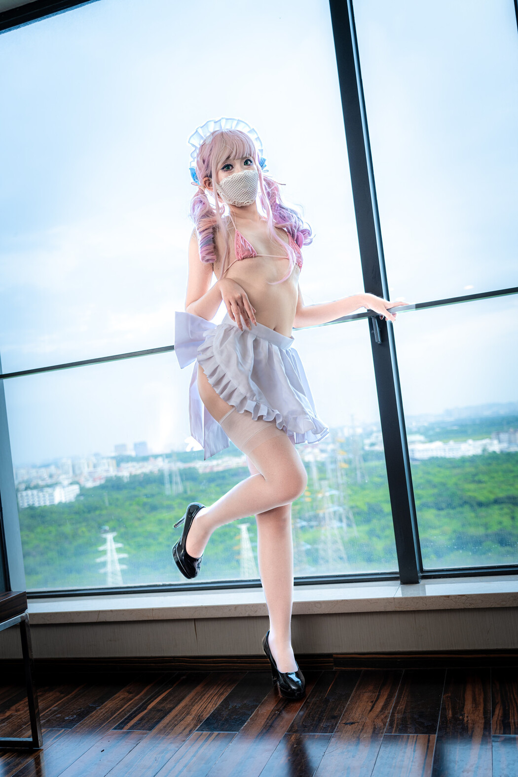 茶籽ccz, ヌード写真集 「D座女佣色色」 Set.01