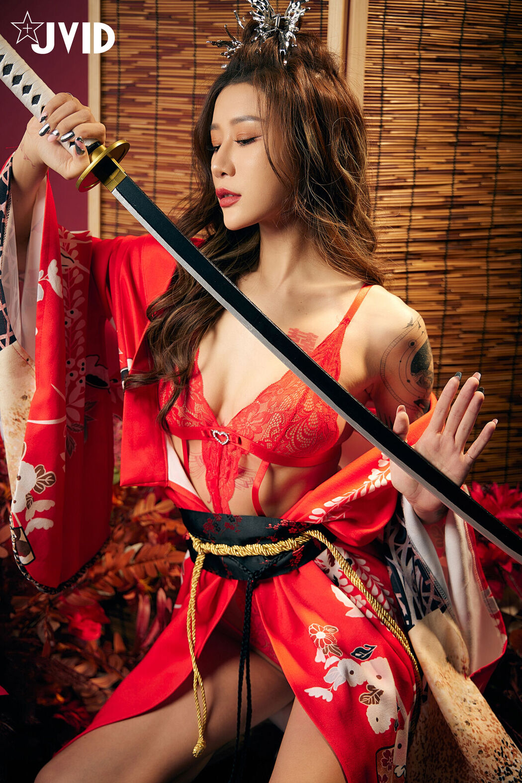 JVID Lara 雙囍 – 聖上寵幸首選 傾國傾城囍媚娘 婀娜多姿 酥胸外露 Part02 (68P)
