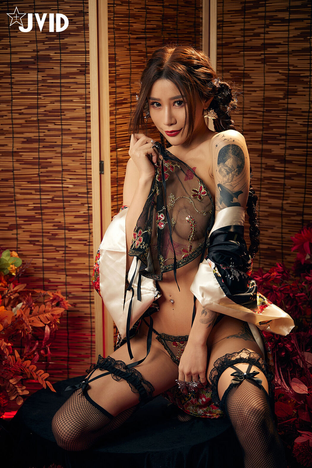JVID Lara 雙囍 – 聖上寵幸首選 傾國傾城囍媚娘 婀娜多姿 酥胸外露 Part01 (69P)