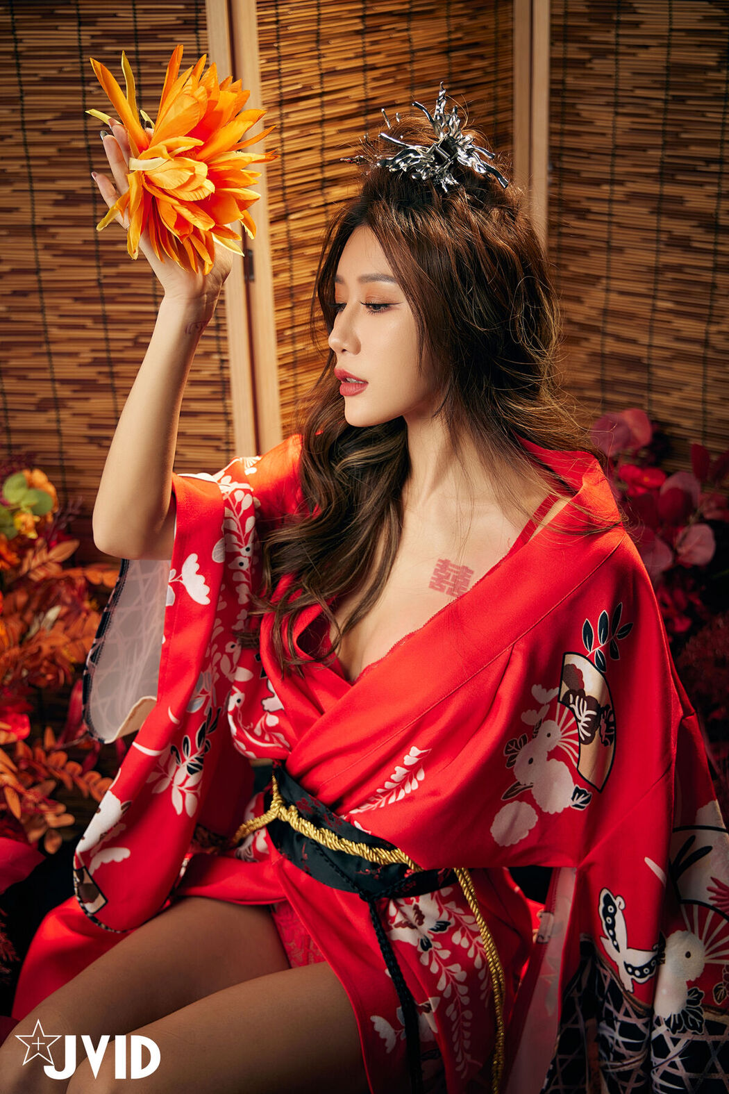 JVID Lara 雙囍 – 聖上寵幸首選 傾國傾城囍媚娘 婀娜多姿 酥胸外露 Part02 (68P)