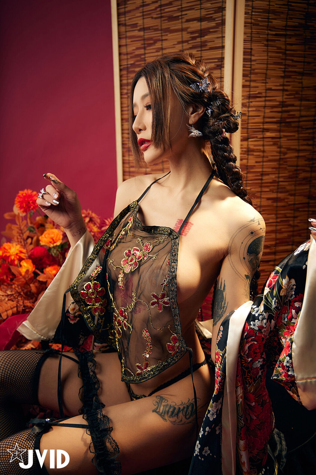 JVID Lara 雙囍 – 聖上寵幸首選 傾國傾城囍媚娘 婀娜多姿 酥胸外露 Part01 (69P)