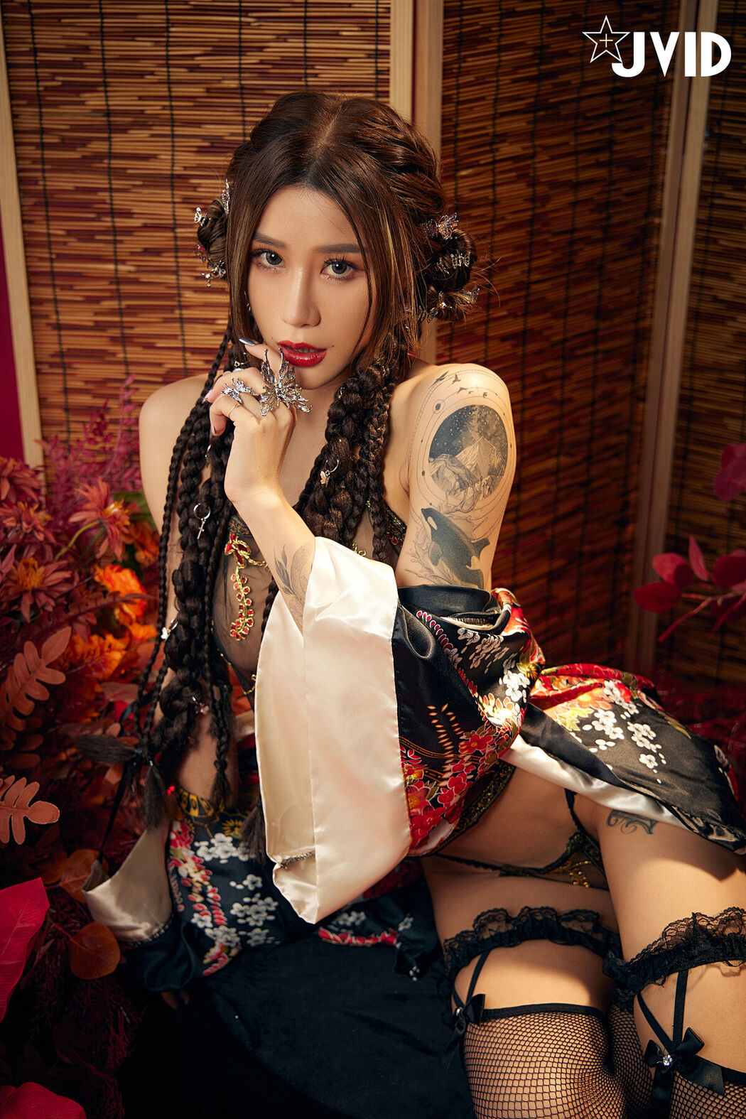 JVID Lara 雙囍 – 聖上寵幸首選 傾國傾城囍媚娘 婀娜多姿 酥胸外露 Part02 (68P)