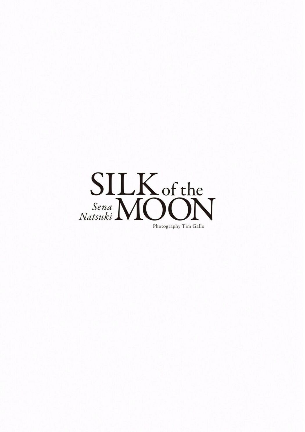 JP Sena Natsuki 奈月セナ – SILK Of The MOON Part01 (55P)