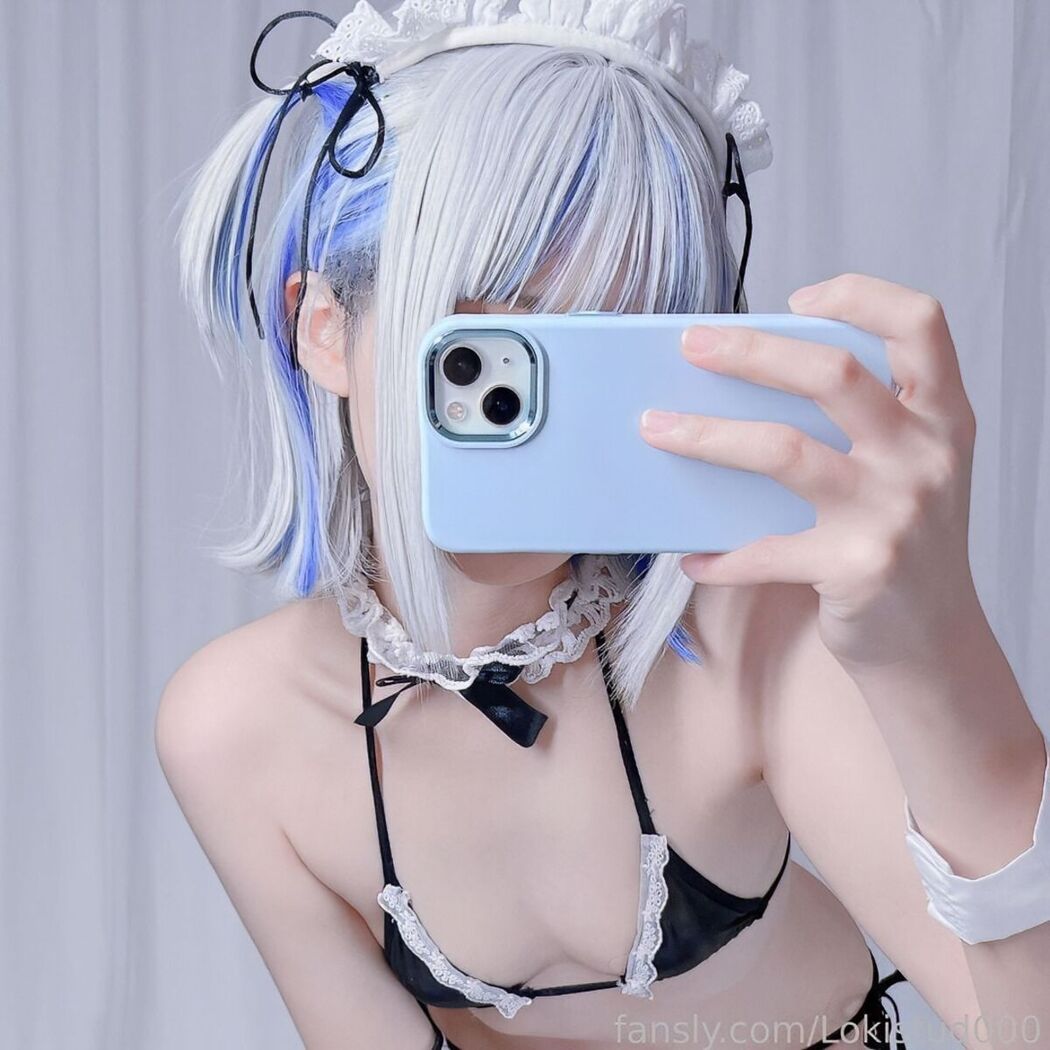 Coser@Ayame Base – Gura Maid Underwear (36P – 2V)