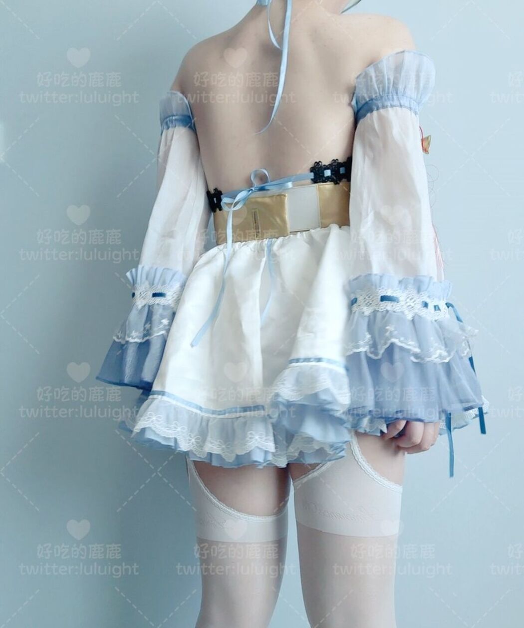 Coser@好吃的鹿鹿 And luluight – 顶级Cos白虎萝莉 私拍福利 Part03 (61P)