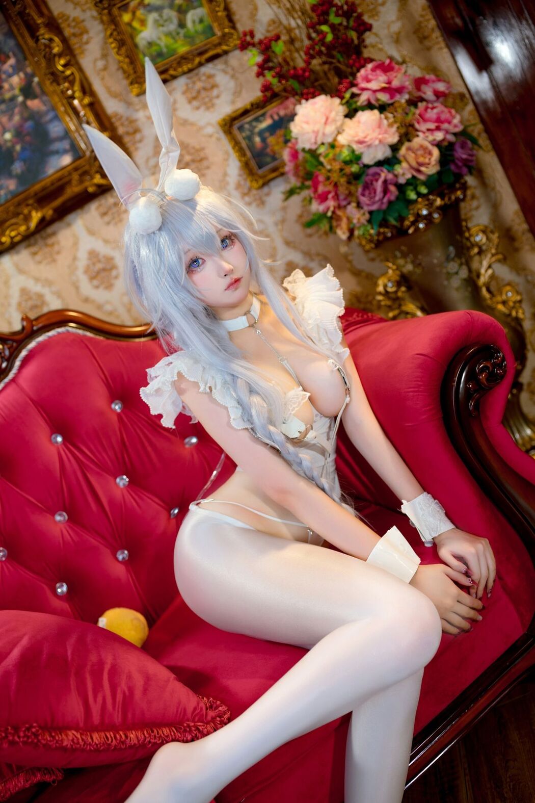 Coser@小祭漓 &#8211; 懒懒的白兔 恶毒 (41P)