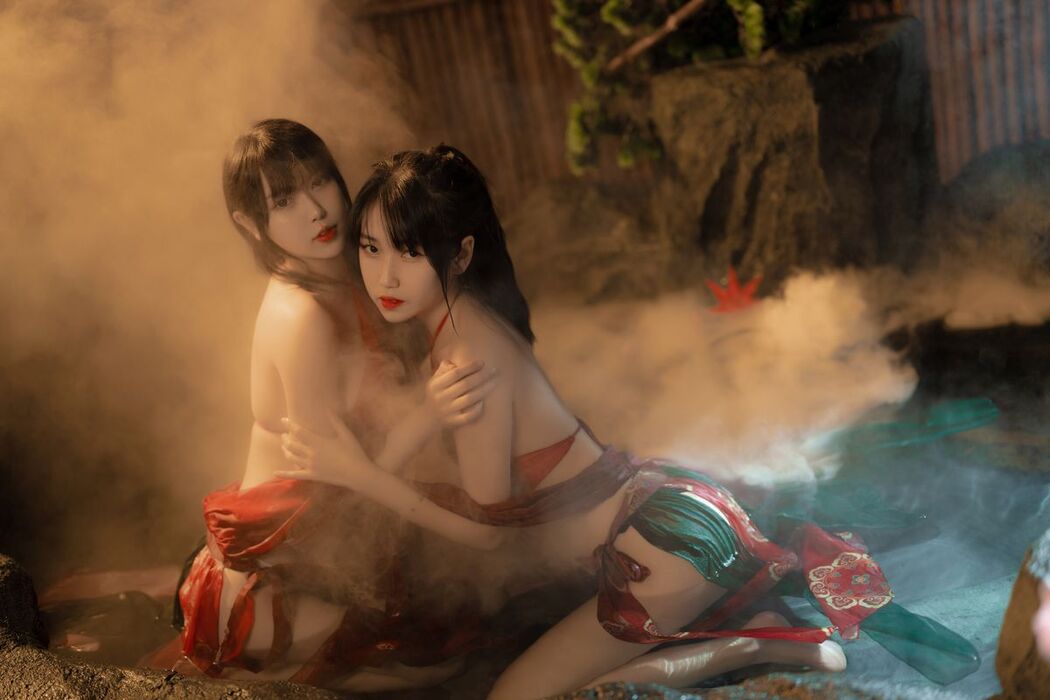 Coser@Tina很妖孽呀 And 不呆猫 – 古风双人 (17P)