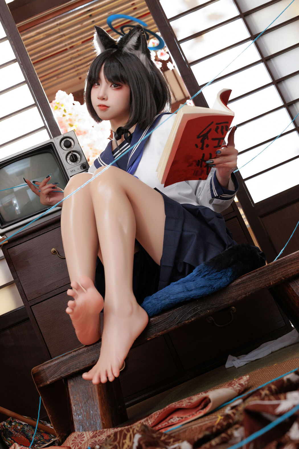 Coser@纸悦Etsu_ko – 桔梗毛线团 (26P)