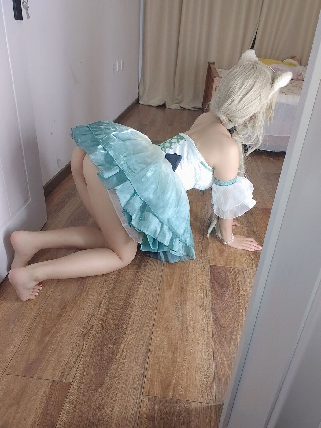 Coser@好吃的鹿鹿 And luluight – 顶级Cos白虎萝莉 私拍福利 Part05 (61P)