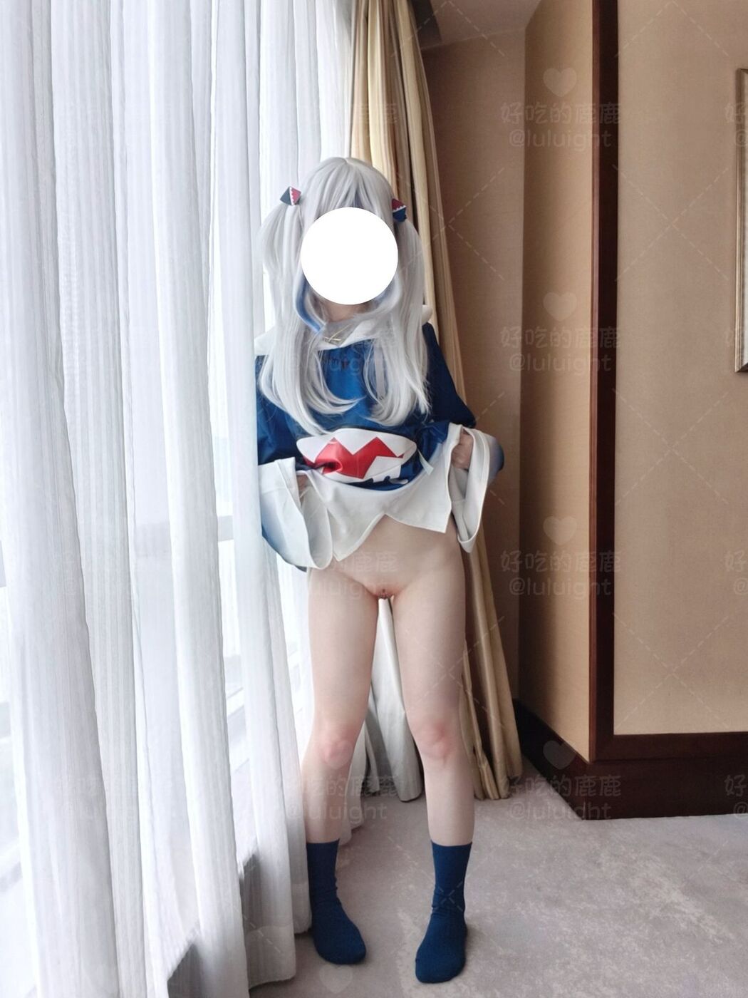 Coser@好吃的鹿鹿 And luluight – 顶级Cos白虎萝莉 私拍福利 Part04 (61P)