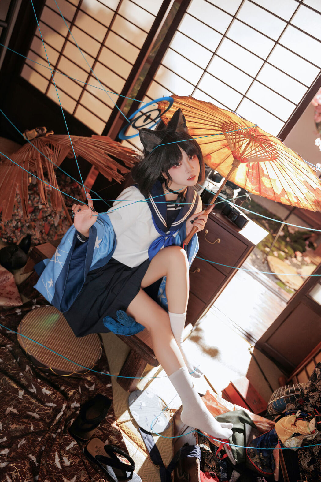 Coser@纸悦Etsu_ko – 桔梗毛线团 (26P)