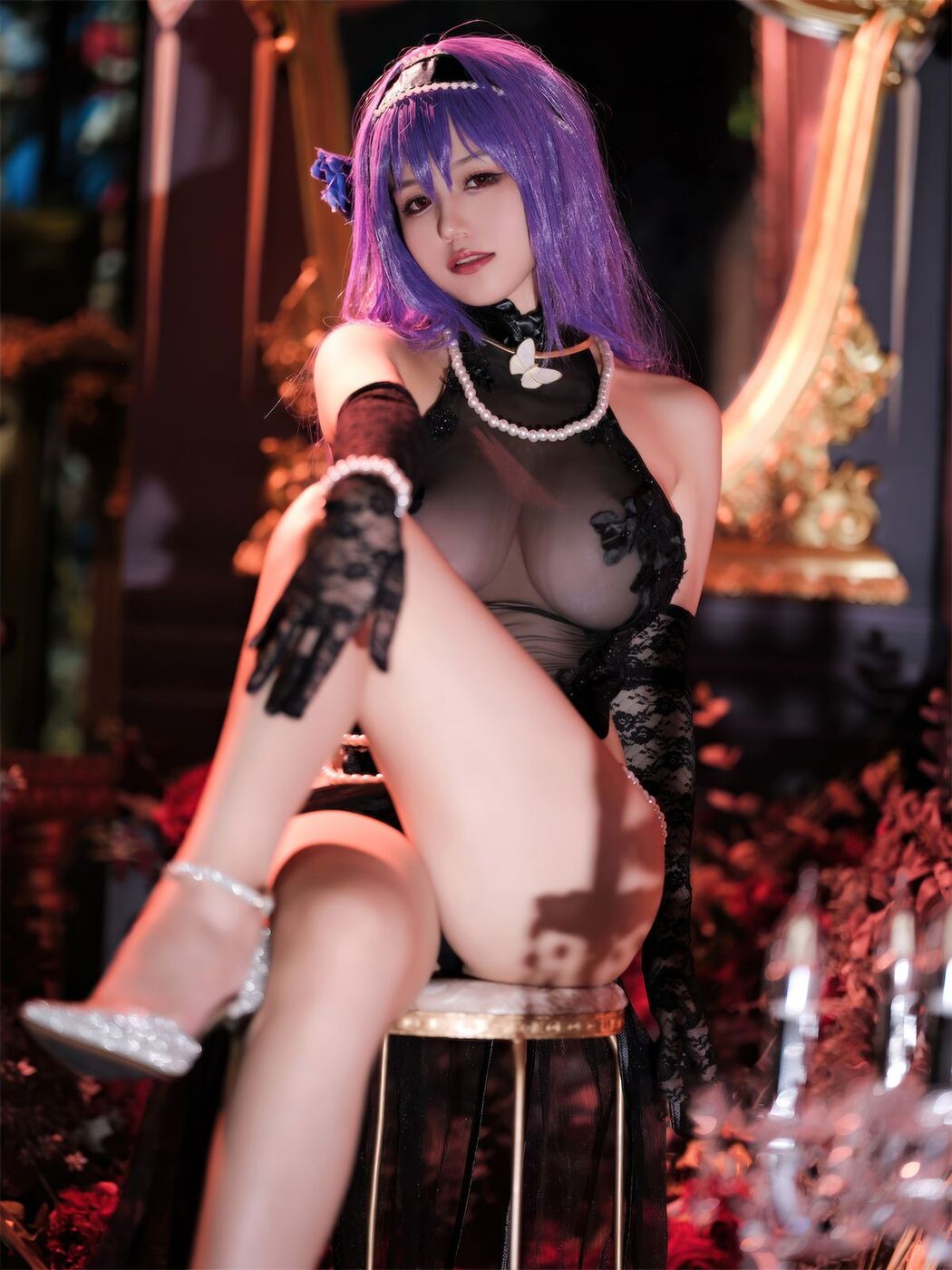 Coser@小仓千代w – 少女前线 ZB26 暗蔷摇曳 (21P)