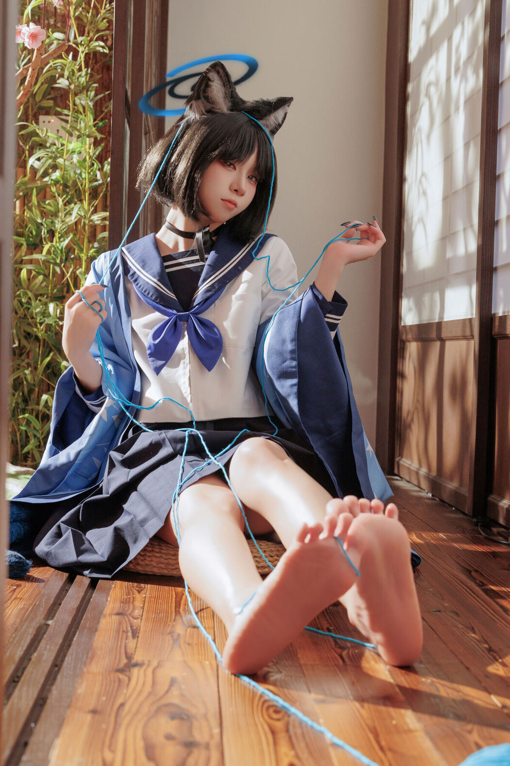 Coser@纸悦Etsu_ko – 桔梗毛线团 (26P)
