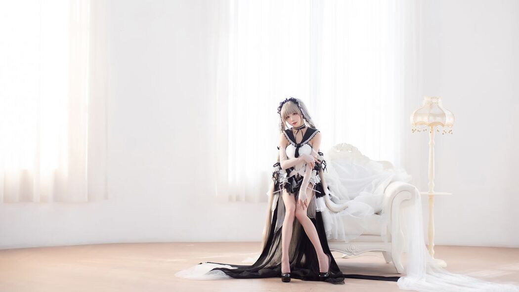 Coser@Tomoyo酱 – 碧蓝 可畏礼服 (28P)