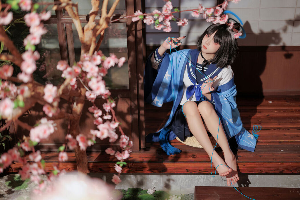 Coser@纸悦Etsu_ko – 桔梗毛线团 (26P)