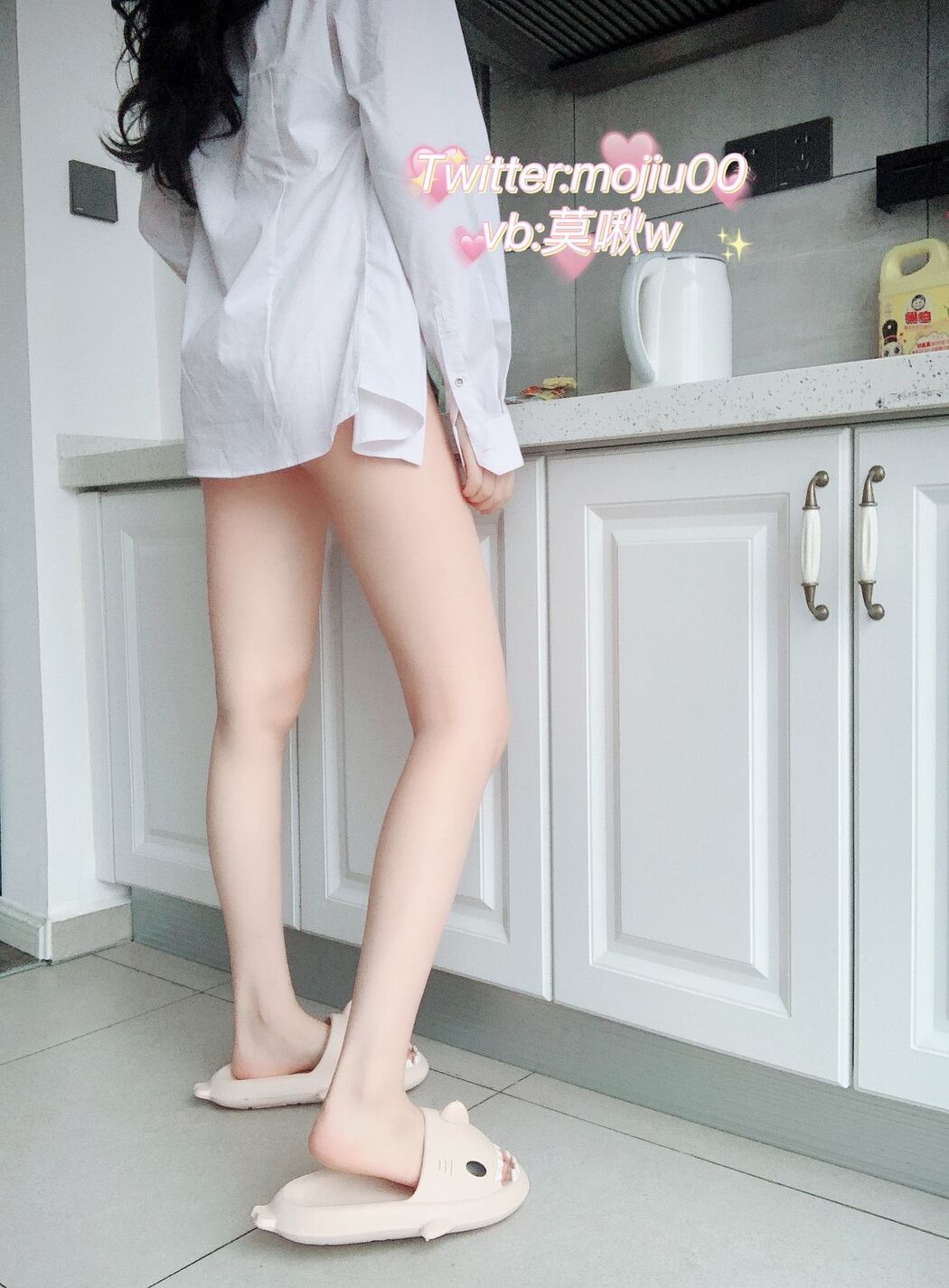 Coser@小青茗 – 白衬衫 (47P)