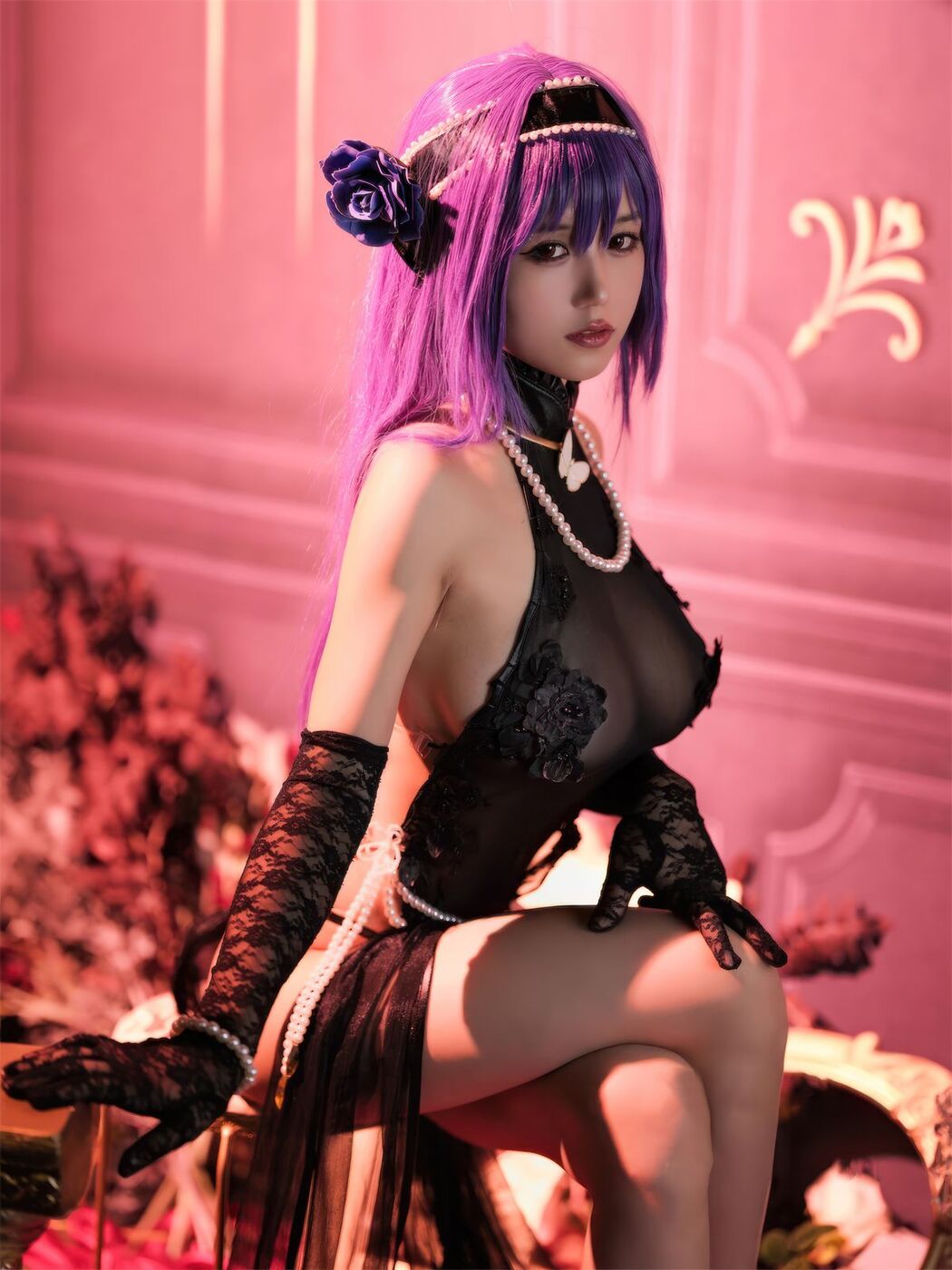 Coser@小仓千代w – 少女前线 ZB26 暗蔷摇曳 (21P)