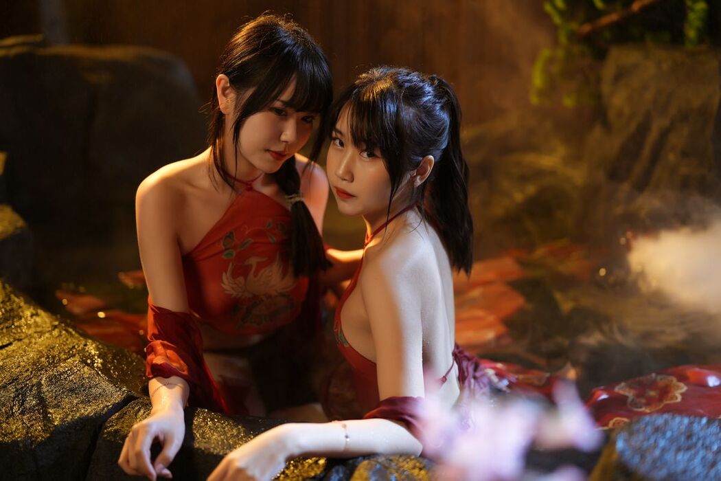 Coser@Tina很妖孽呀 And 不呆猫 – 古风双人 (17P)