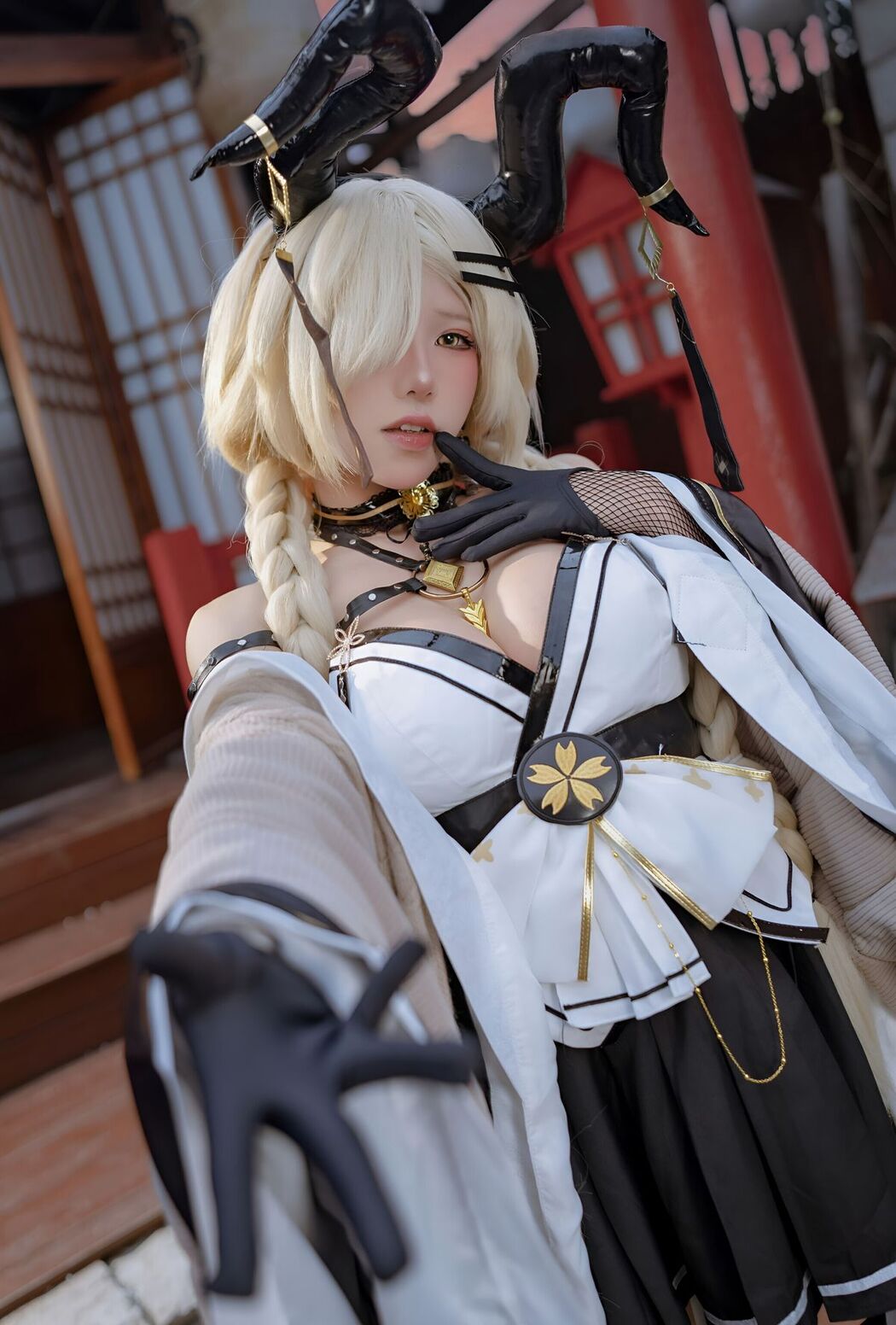 Coser@黏黏团子兔 – 须臾望月抄 – 尾张 Part2 (61P)