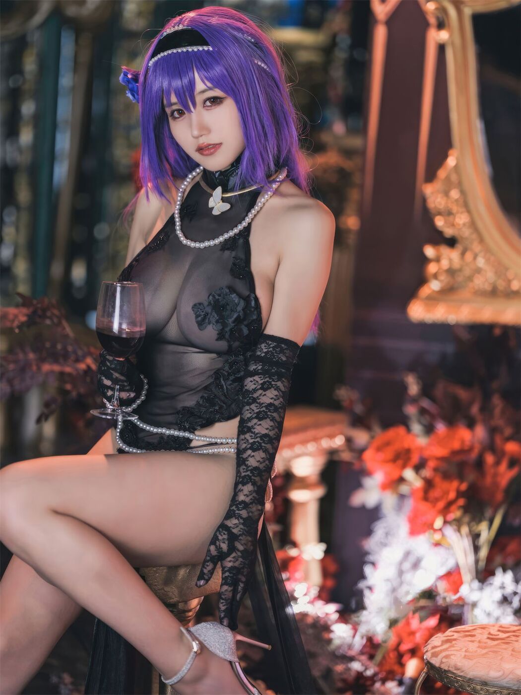 Coser@小仓千代w – 少女前线 ZB26 暗蔷摇曳 (21P)