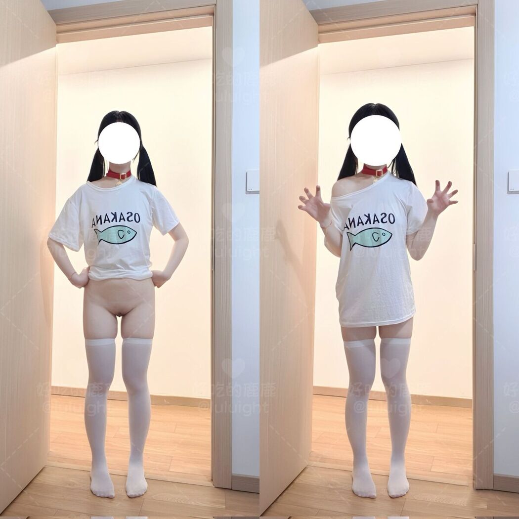 Coser@好吃的鹿鹿 And luluight – 顶级Cos白虎萝莉 私拍福利 Part01 (62P – 58V)