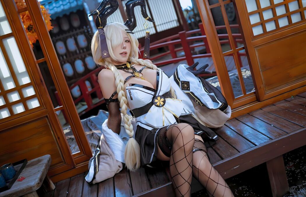 Coser@黏黏团子兔 &#8211; 须臾望月抄 &#8211; 尾张 Part2 (61P)