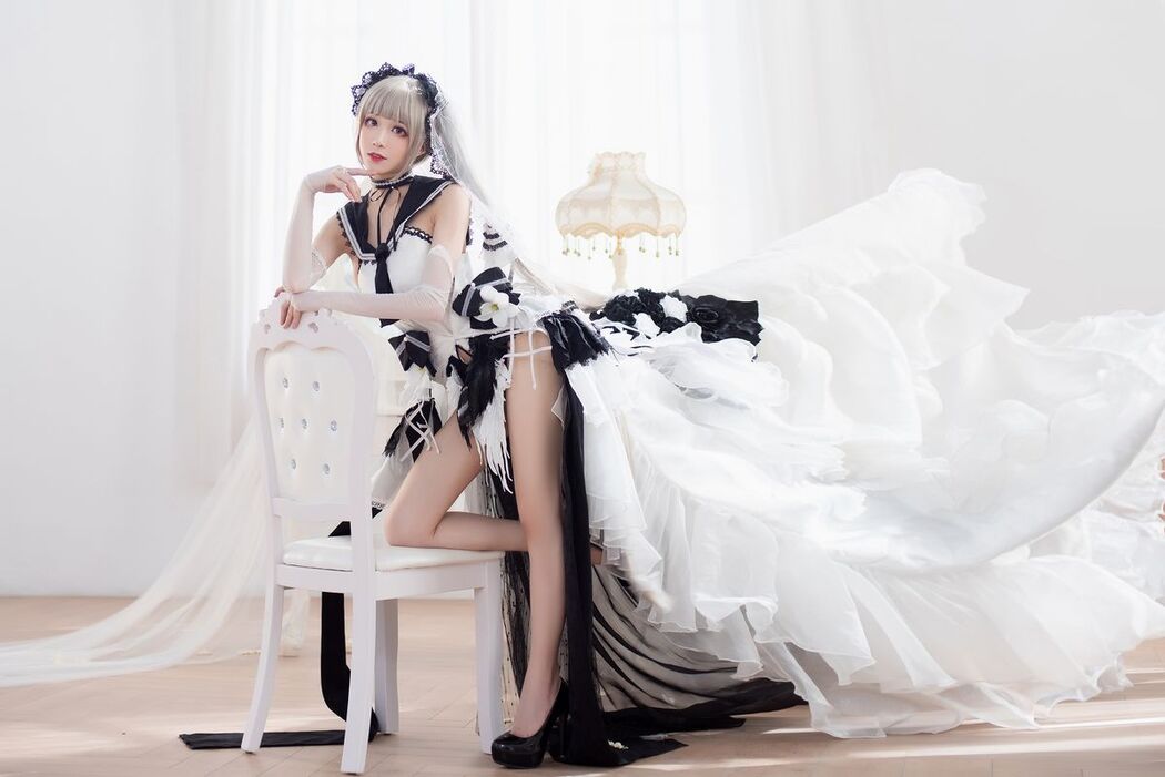 Coser@Tomoyo酱 &#8211; 碧蓝 可畏礼服 (28P)