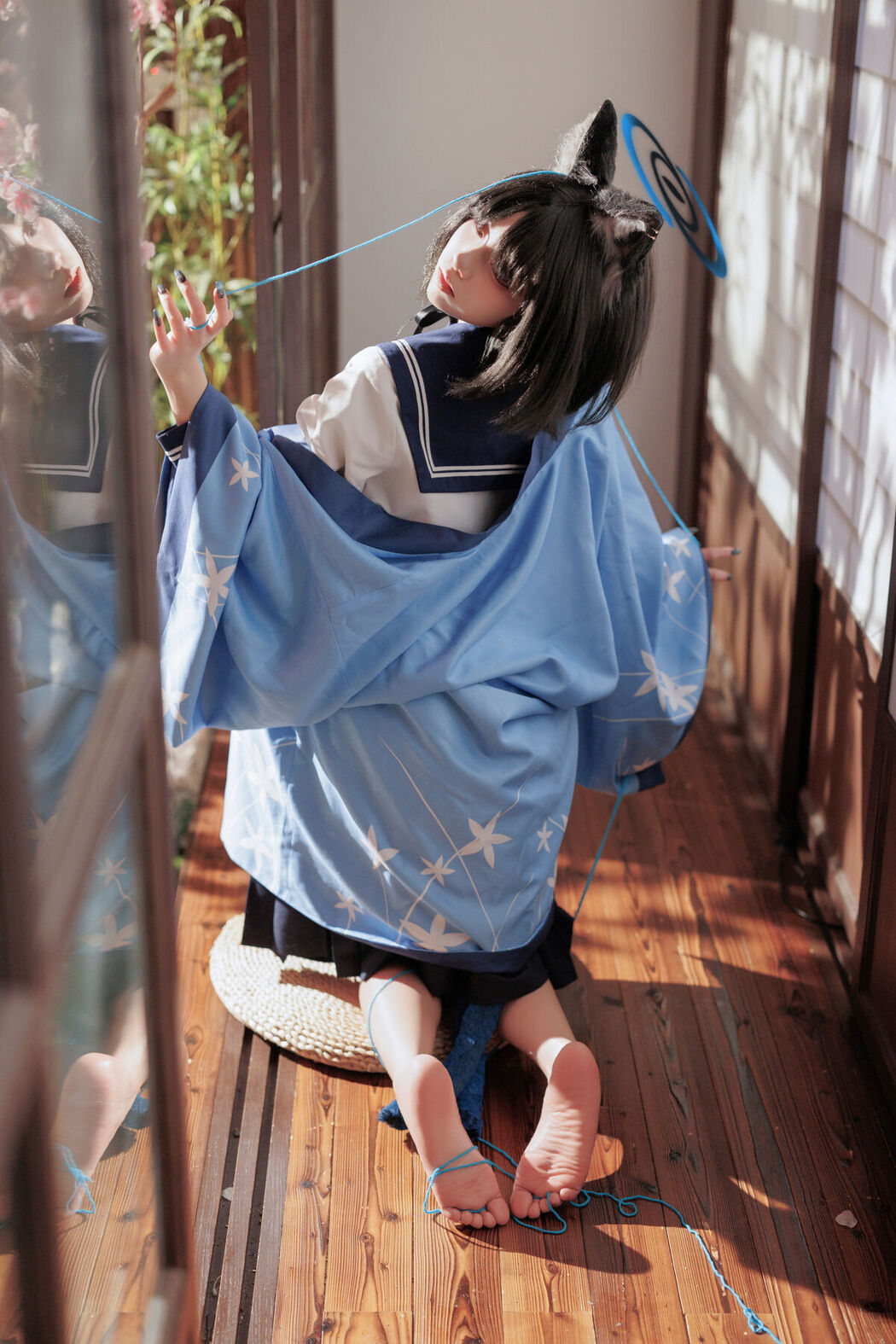 Coser@纸悦Etsu_ko – 桔梗毛线团 (26P)