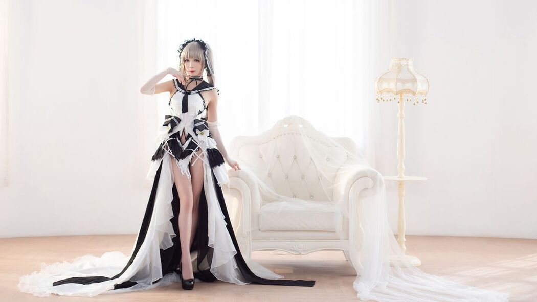 Coser@Tomoyo酱 &#8211; 碧蓝 可畏礼服 (28P)