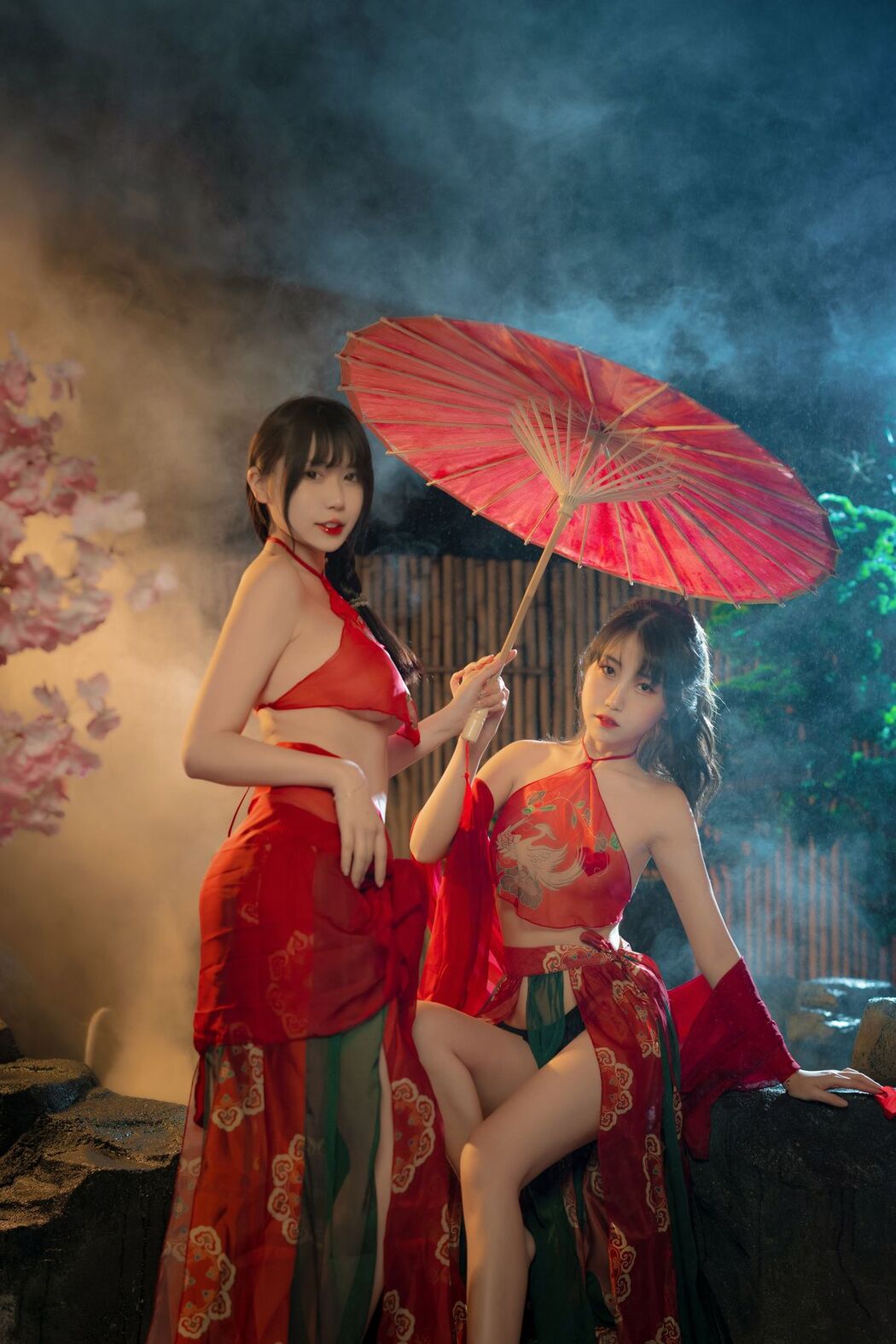 Coser@Tina很妖孽呀 And 不呆猫 – 古风双人 (17P)