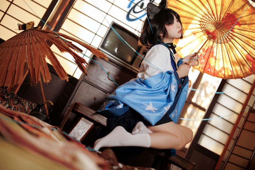 Coser@纸悦Etsu_ko – 桔梗毛线团 (26P)