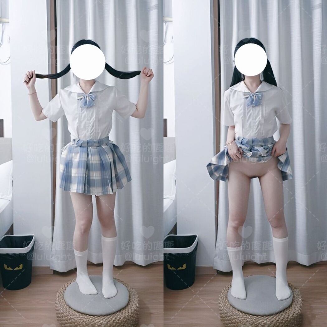 Coser@好吃的鹿鹿 And luluight – 顶级Cos白虎萝莉 私拍福利 Part01 (62P – 58V)