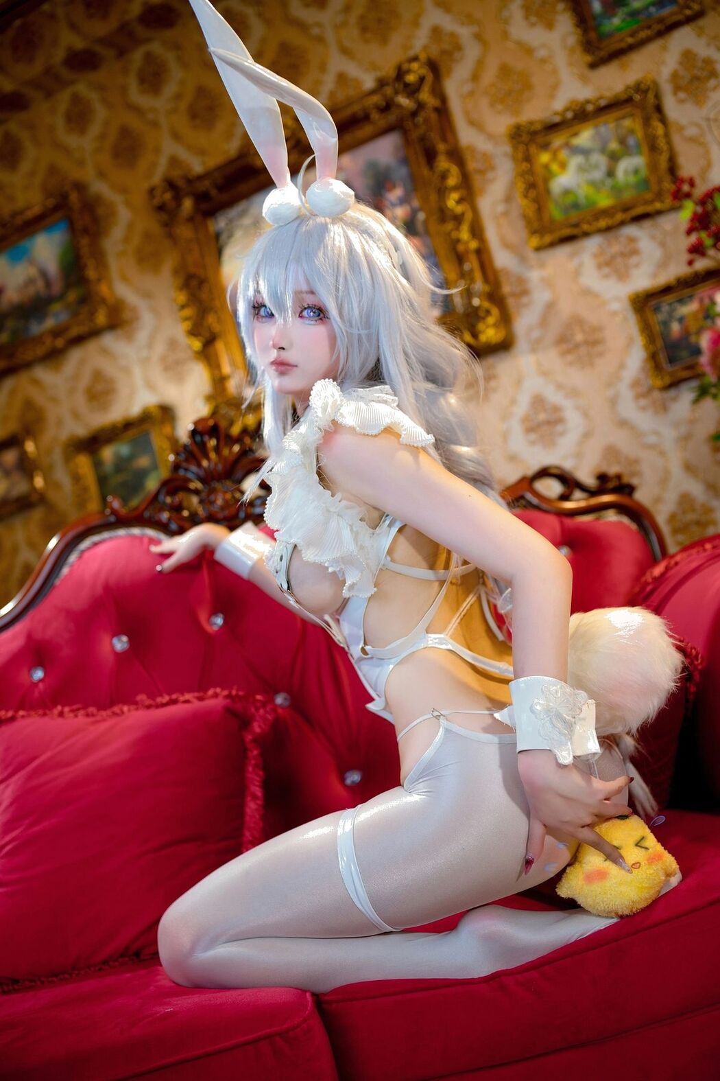 Coser@小祭漓 &#8211; 懒懒的白兔 恶毒 (41P)