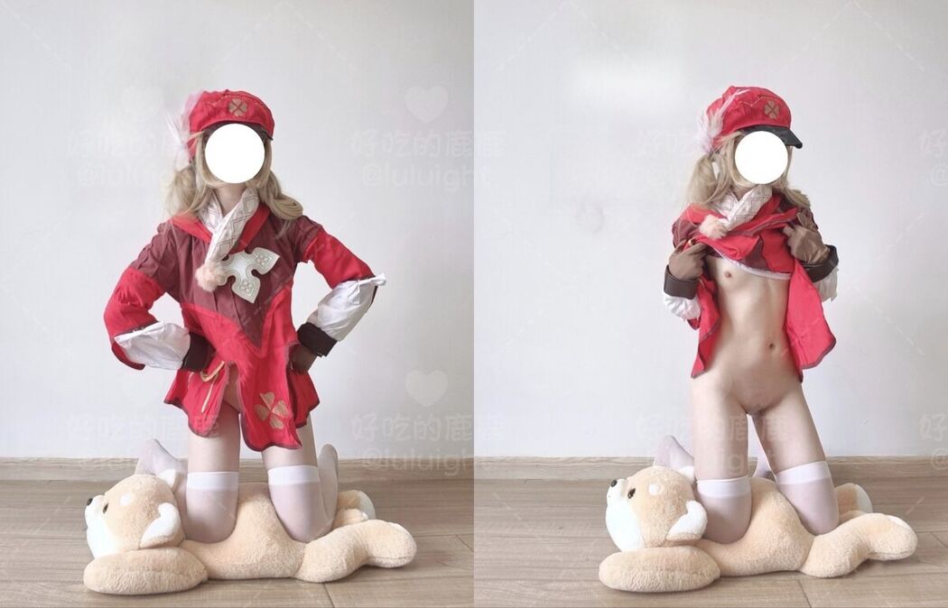 Coser@好吃的鹿鹿 And luluight – 顶级Cos白虎萝莉 私拍福利 Part05 (61P)