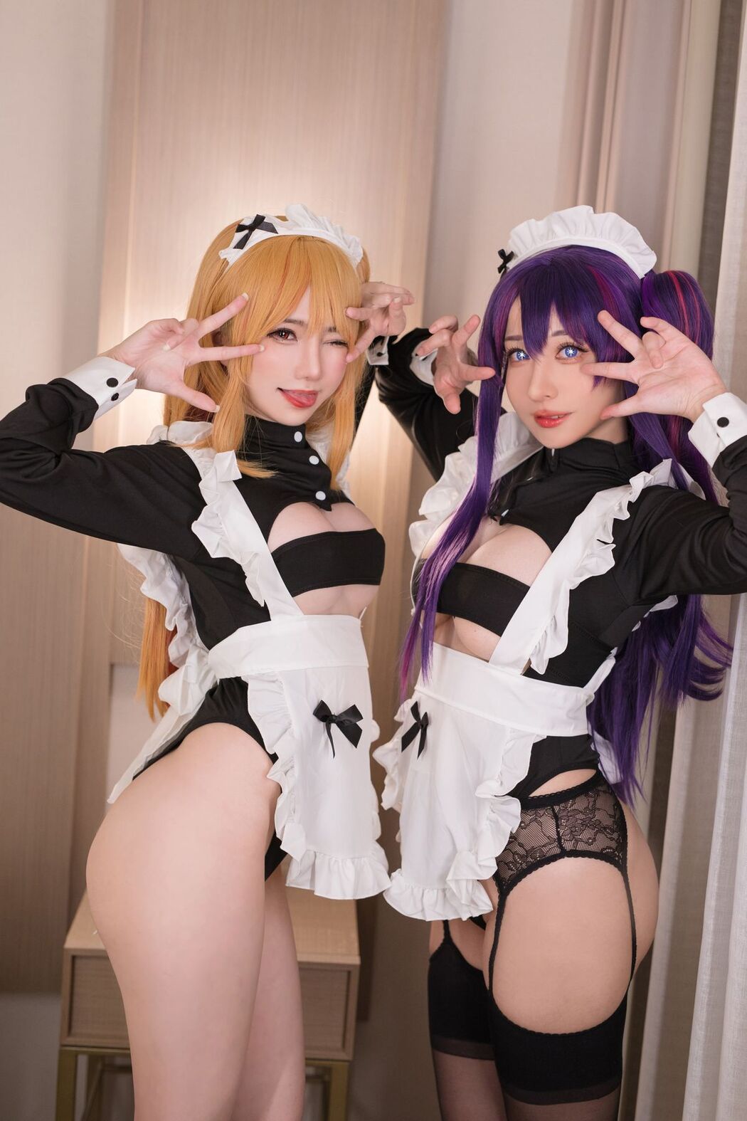 Coser@Sayo Momo And Sally多啦雪 Sally Dorasnow – Ruby And Ai (37P)